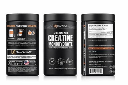 New Wave Focus Formula — Creatine HCl for Focus & Strength